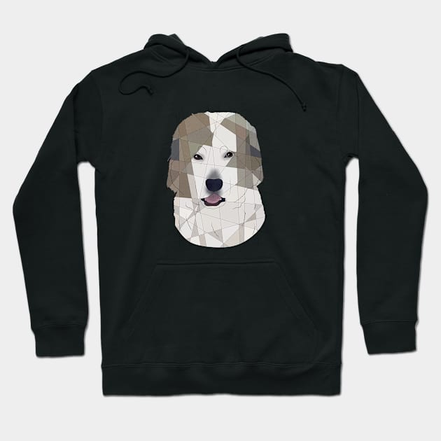 Great Pyrenees Hoodie by Blacklightco